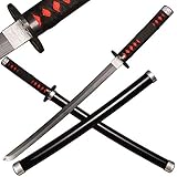 kljhld Bambus Anime Schwert Cosplay Schwert, Dämonentöter Schwert Kamado Tanjirou Schwert Katana Schwert 78cm/31 Zoll