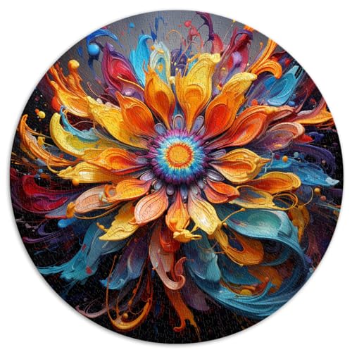 Puzzle für Puzzle Sonnenblume 1000 Teile Puzzle für Erwachsene Puzzle 26,5x26,5 Zoll Lernpuzzle Familienspiel zum Stressabbau