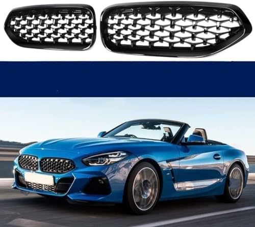 Kühlergrill Frontstoßstange Nierengitter für BMW Z4 G29 2019 2020 2021 2022, Auto Frontgrill Dauerhaft Front Grill Renngrill