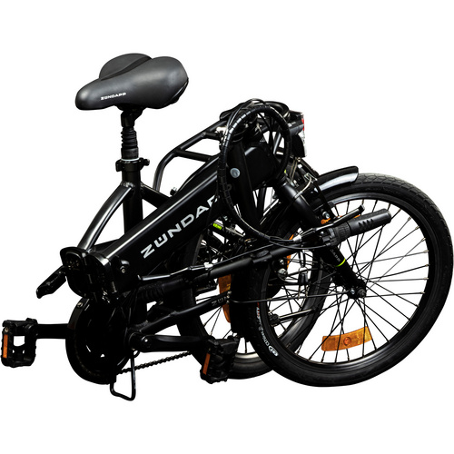 ZÜNDAPP E-Bike 20 Zoll, RH: 37 cm, 6-Gang - silberfarben 2