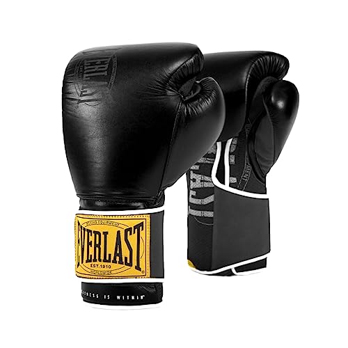 Everlast Unisex Klassisch Training Boxing Handschuhe Schwarz 14oz