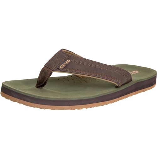 Cool Shoe Cloud Slides Flip Flops (khaki, EU Schuhgrößensystem, Erwachsene, Numerisch, M, 46)