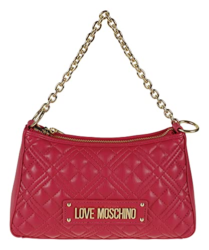 Love Moschino Damen Borsa Quilted Pu Fuxia Umhngetasche, Fuchsia