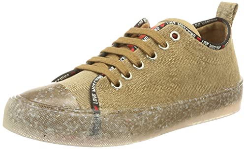 Love Moschino Damen Collezione Autunno Inverno 2021 Sneaker, Bianco, 37 EU