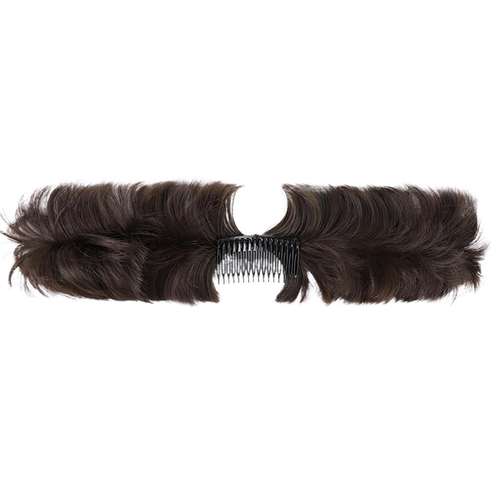 Haarteil Haargummi Unordentlicher Dutt-Haarteil, Hochsteckfrisur, Seitenkamm, Clip-in-Haarknoten for Frauen, kurze, natürliche, verstellbare Stile, einfache Chignon-Haarteile Haarverlängerung(6A)