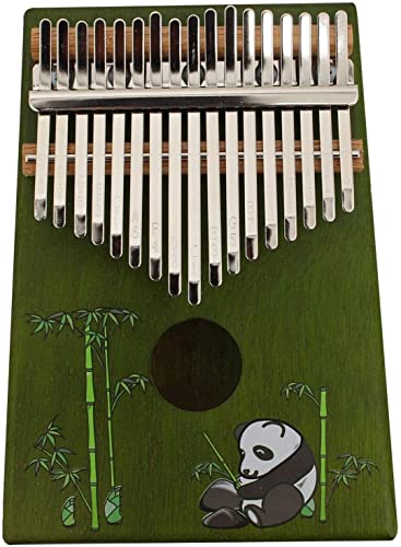 Kalimba Daumen-Qin, Daumenklavier, Fingerklavier | 17|| 21 Tasten Kalimba, traditionelles Musikinstrument, Taschen-Daumenfingerklavier, Mbira-Klavier for Musikliebhaber, (18 cm x 13 cm), 17 Noten F (F