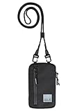 Jack Wolfskin Unisex – Erwachsene Frankfurt Phone Pouch Smartphonetasche, Ultra Black, ONE Size