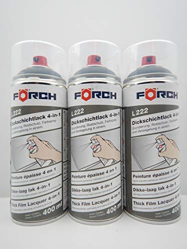 Förch 4 in 1 RAL 7016 ANTHRAZITGRAU GRAU DICKSCHICHTLACK Lack Spray SPRAYDOSE 400ML (3)