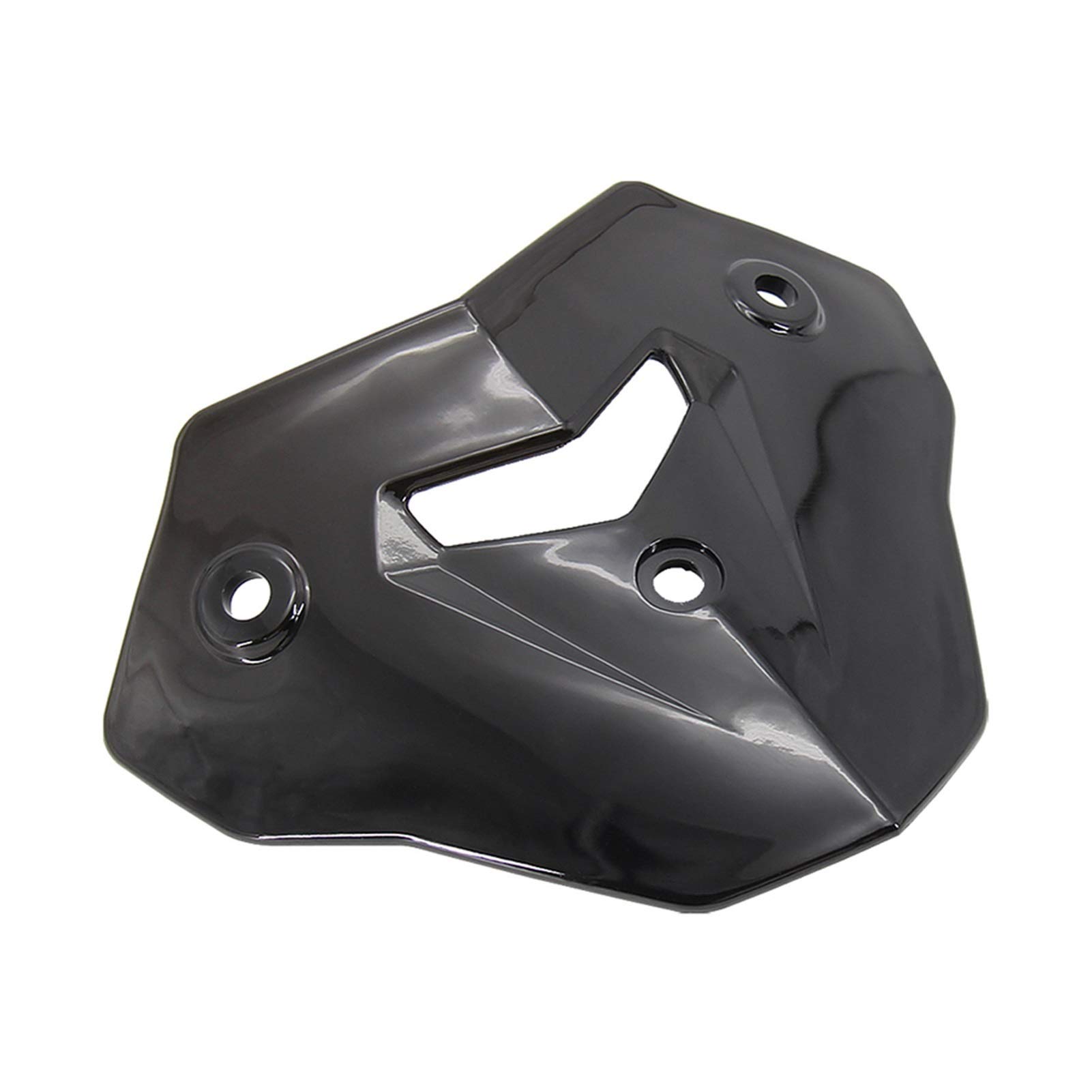 DOFABI Motorradzubehör Windschutzscheibe Windschutzscheibe Viser Baffle Visier Windabweiser, for, F900R F 900R F900 R Motorrad-Bildschirmerweiterung(Black)