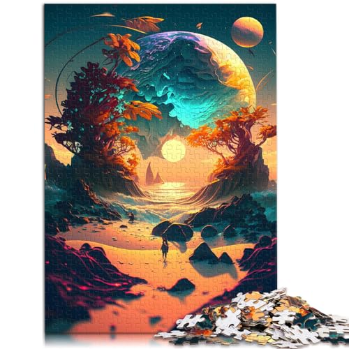 Puzzles für Puzzle Valley Vista, 1000-teiliges Holzpuzzle, jedes Teil ist einzigartig – anspruchsvolles, unterhaltsames Familienspiel, 1000 Teile (50 x 75 cm)