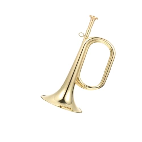 Standard Trompete Trompete Kavallerie Scout Trompete Bugle Messing Student Trompete Instrument geeignet für Anfänger und Erwachsene