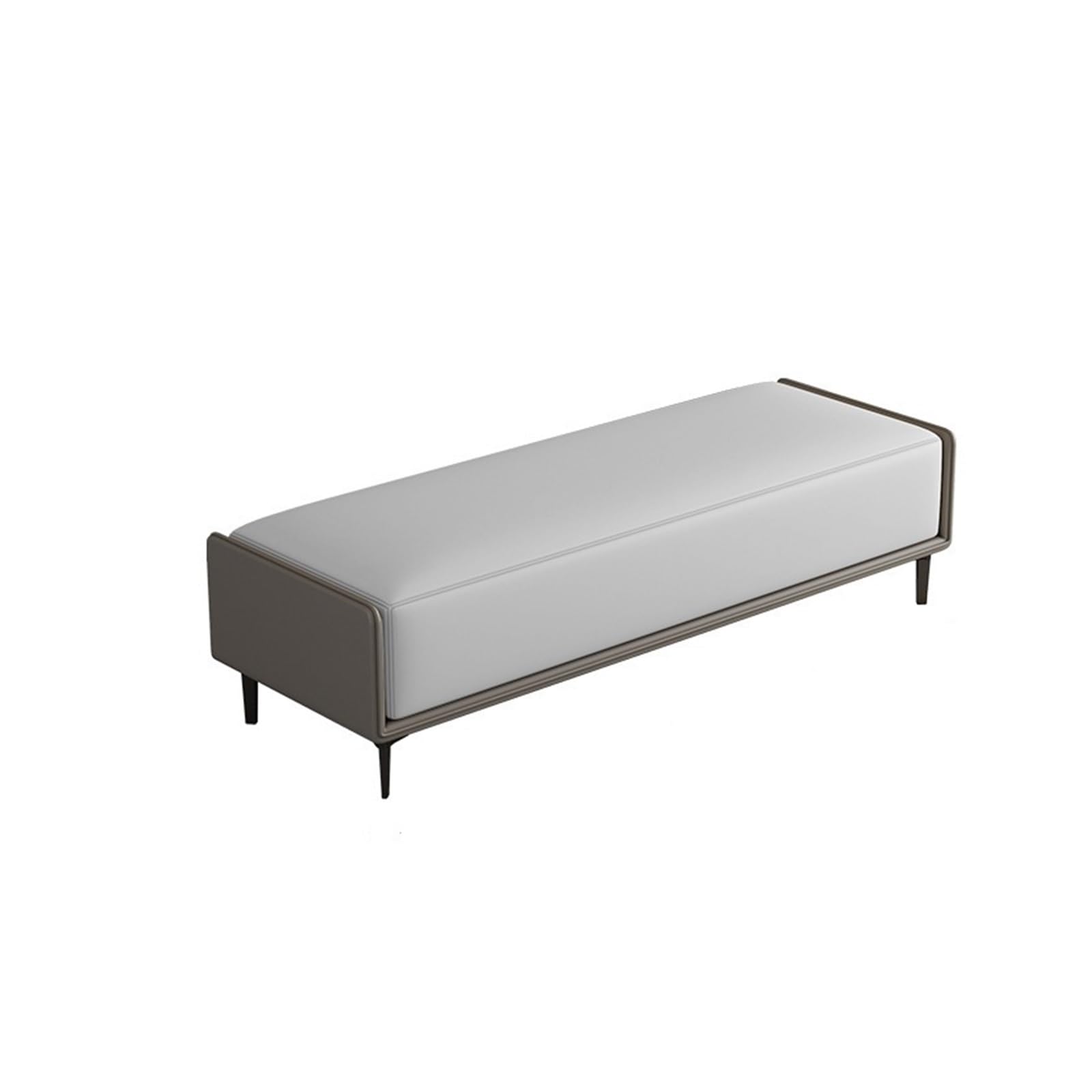 Sitzbank für Schlafzimmer Gepolsterte Eingangsbank, Schlafzimmerhocker aus Stoff, Bank, Nachttischhocker, Esszimmerhocker, for Wohnzimmer, Esszimmer und Schlafzimmer Bettbank(06,150*40*42cm)