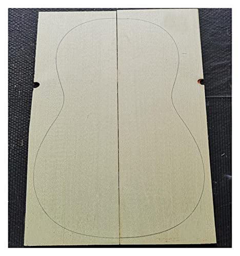 Gitarrenkörper Klassisches Gitarre-Panel-Furnier-Fichte-Gitarrenmaterial Gitarrenkörper (Color : 9)