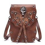 Umhängetasche Aus PU Leder Handy Umhängetasche Umhängetasche Handtasche Handtasche Perfekt Für Halloween Partys Und Nachtclubs