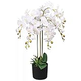 Leaf Design UK Realistische künstliche Orchidee im Topf