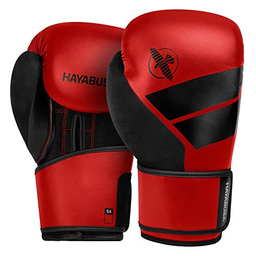 Hayabusa Boxhandschuhe, S4, rot Größe 16 Oz