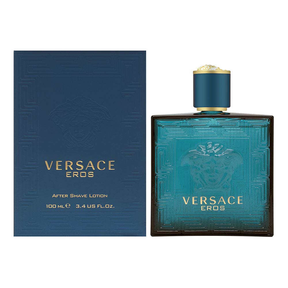 Versace Eros After Shave Lotion 100ml Splash for Him