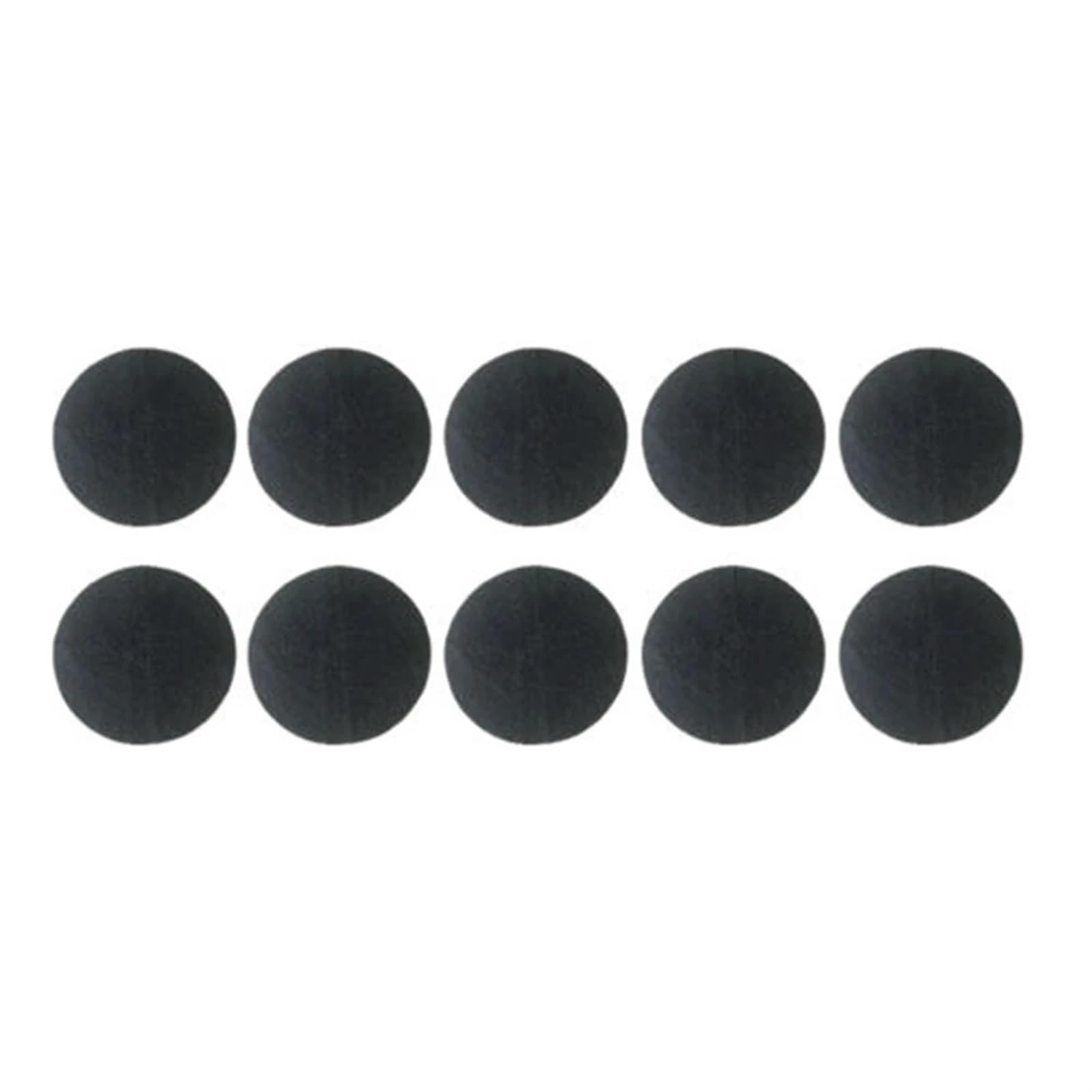 BFVAKBKYT Nicht gewebter Baum Mulch Ring Baumschutz, Tree Ring Barrier Protect Your Trees with These 10pcs Non Woven Fabric Mulch Rings Mulch Mats(Black)