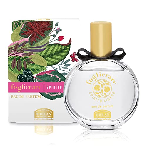 Helan, Foglierare, Freier Geist – Damenduft mit kräftigem Duft, Eau de Parfum mit blumigen und moschusartigen Noten von Rose, Jasmin und weißen Blüten – Damenparfums Vanille Boisé, 50 ml