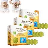 Cvreoz Bee Venom Detoxification Patch, 20/30/50pcs Cvreoz Bee Venom Slimming Patches, Bee Venom Lymphatic Drainage & Slimming Patches,Bee Venom Patches,Get in Shape in 3-6 Weeks (30pcs)