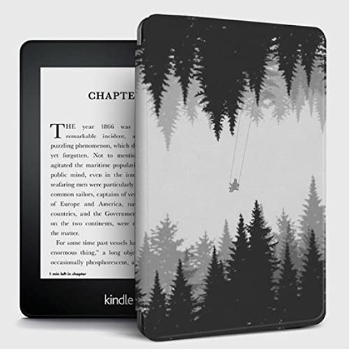 Hülle für Kindle Oasis 2021 | Magnetische Schutzhülle für den brandneuen Kindle Oasis (11. Generation 2021) | Schutzhülle Folio Hülle für Kindle E-Reader mit Auto Sleep/Wake - Forest