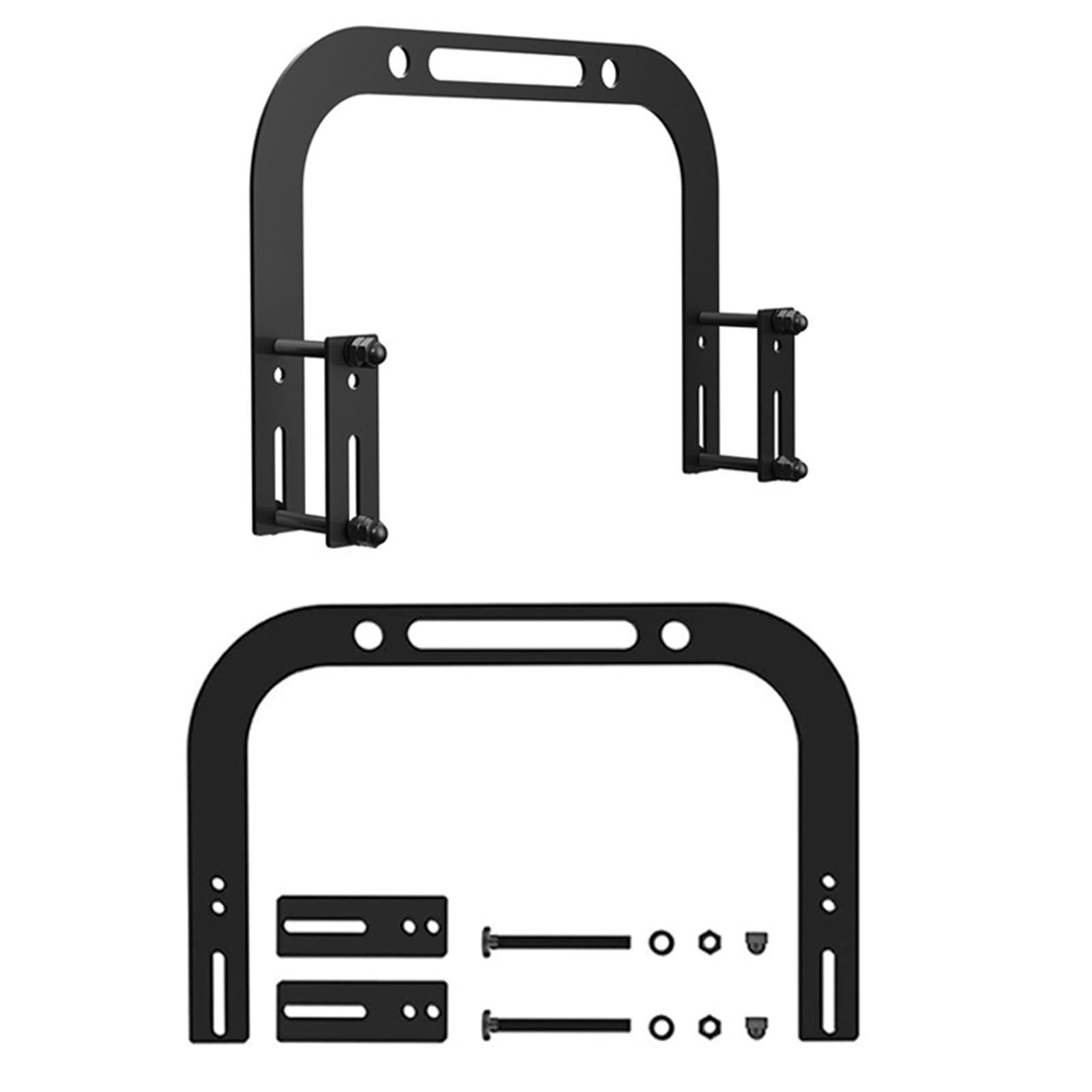 Bett-Matratzenschutz, Bettrahmen-Stabilisator, verstellbares Metall-Bettgestell-Stabilisator-Set für Rutschen