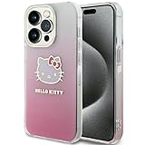 CG MOBILE Hello Kitty HKHCP13LHDGKEP Hülle für iPhone 13 Pro / 13 6.1'' Rosa hardcase IML Gradient Electrop Kitty Head