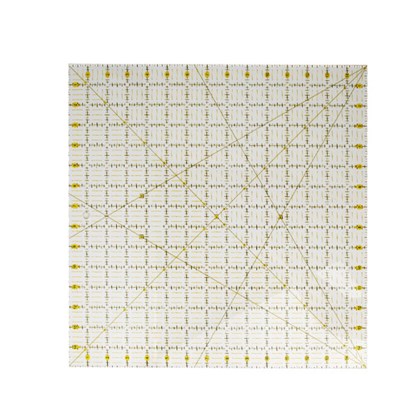 Multifunktionales Quilter-Lineal, quadratisch, Möbelbau, Architekten, Vorlage, Zeichnungslineal, Schablone, Messwerkzeug