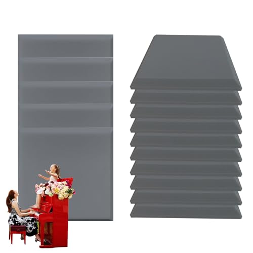 Akustikplatten Schalldämmende Polsterung, Schallschutzmatte, Color Advanced Acoustics, Akustikschaumstoffpaneele, Schallschutzschaumstoff mit hoher Dichte, schalldämmend für Musikzimmer, Schlafzimmer