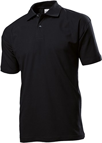 Stedman Piqué Poloshirt ST3000 3XL,Black Opal