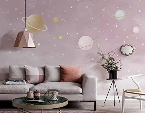 XLMING Kinder Sternennacht Wolke Handmalerei Küche Esszimmer Arbeitszimmer Wohnzimmer TV Hintergrund Wand 3D Tapete-150cm×105cm