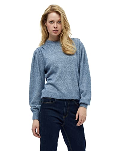 Peppercorn Damen Haze O-neck Pullover 2 Blau S