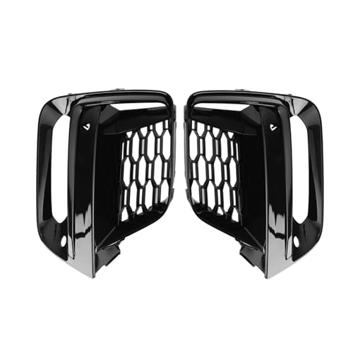 Auto Außen Lufteinlässe Für B&MW Für X3 Für G01 Für G08 Für X4 Für G02 2018-2020 Mit Nebel Lampe Loch Auto shark Kiemen Grille Trim