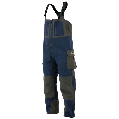 frogg toggs Pilot II Guide Bib, Dust Blue/Slate, Size X-Large