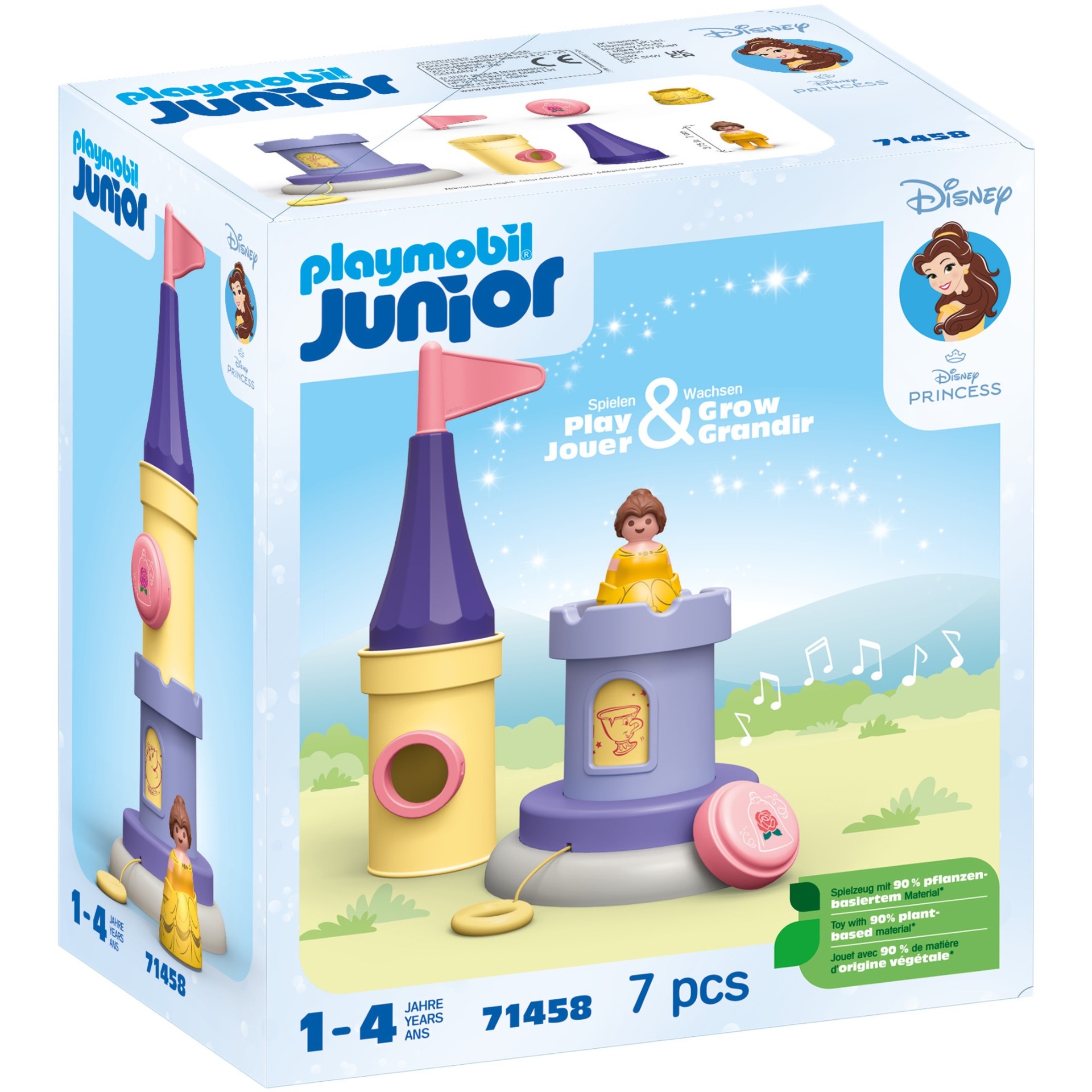 PLAYMOBIL JUNIOR & Disney: Belle's Play Tower with Sound