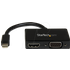 ST MDP2HDVGA - DisplayPort Adapter, Mini DP Stecker auf HDMI / VGA Buchse