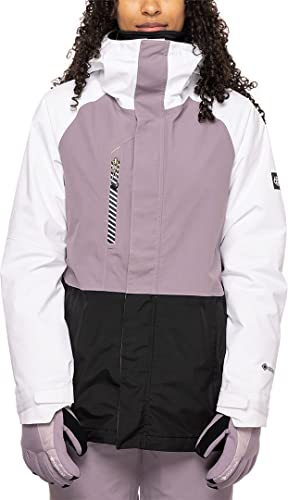 686 Gore-TEX Willow Insulated Jacke 2023 White Colorblock, S