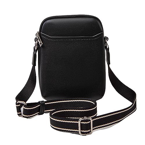 SOUTHJIELING 2023 Crossbody-Tasche, Schultertasche für Mädchen und Damen, einfarbig, Reisetasche, modisch, Freizeit, quadratische Tasche, Handytasche