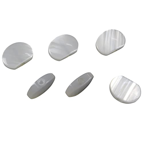 6 Stücke Acryl Tasten Peg Für Gitarre Tuner Maschine Kopf Tuning Keys Pearl Weiß Stimmwirbel Mechaniken