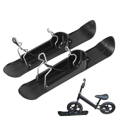 Weppduk Schnee-Ski-Set, Balance Cycling Schnee-Ski-Set,Fahrradschlitten-Set | Tragbarer Kinder-Roller für Skigebiete, Golfwagen, Kinderwagen