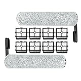 ZEMNLO For Tineco Floor ONE S5/Floor One S5 Pro 2/ S5, Extreme Smart Staubsauger-Ersatzbürstenrollen und HEPA-Filter Wartung von Vakuumfiltern(Size:10PCS-01)