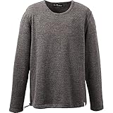 Mufflon Herren Wollpullover Mu- Viktor W50 Granit grau - XL