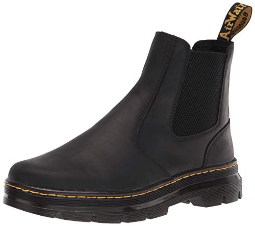 Dr. Martens Unisex Chelsea Boot Springerstiefel, Black Wyoming, 44 EU