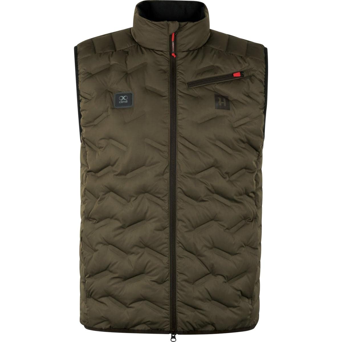 Härkila | clim8 Insulated waistcoat | Professionelle Jagd Kleidung & Jagd Zubehör für Herren | Skandinavische Qualität Made to Last | Willow Green, S