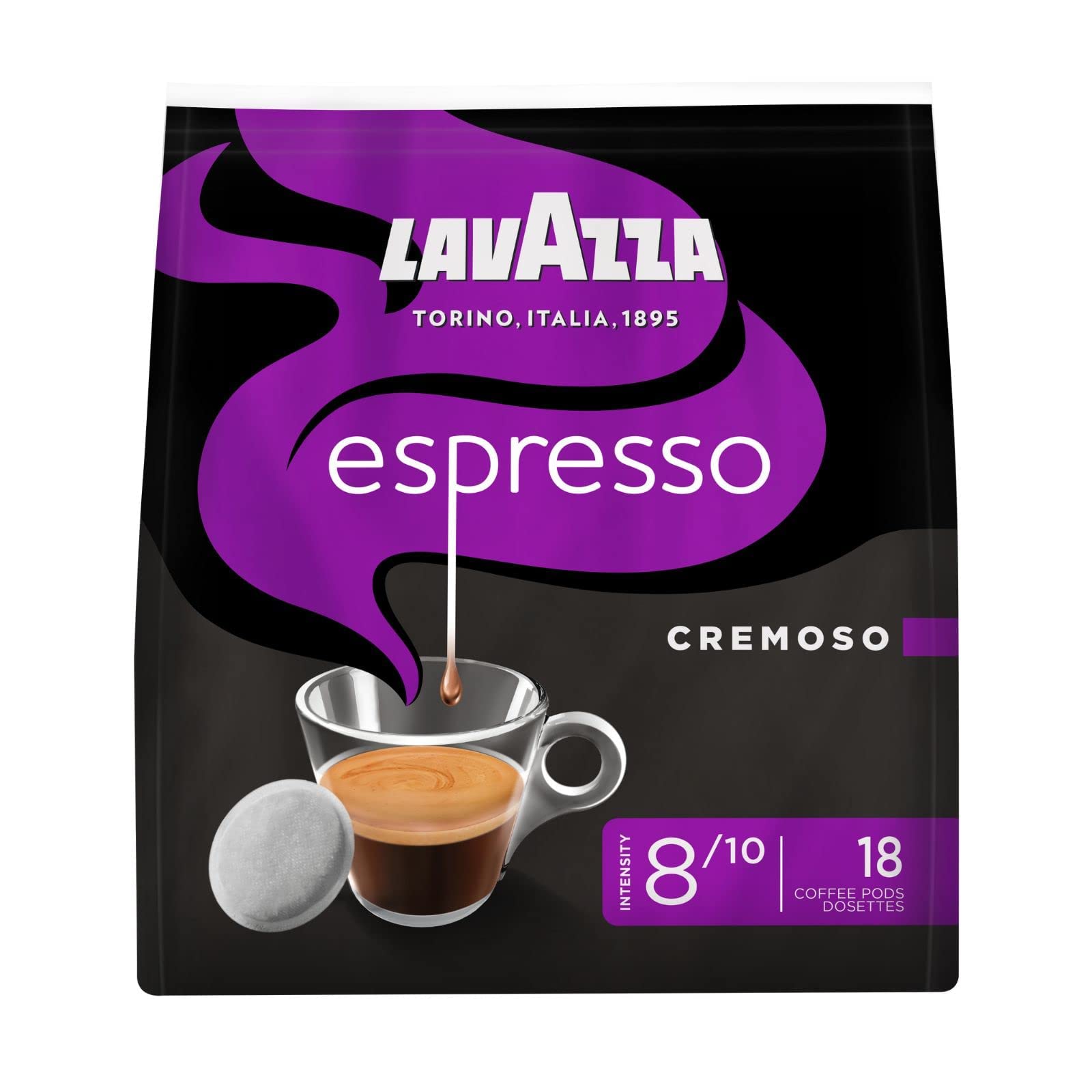 Lavazza Kaffee Pads - Intenso - 180 Pads - 10er Pack (10 x 125 g)