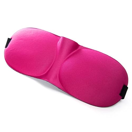 GETSTREE Übernachtung Taschen, Schlafmasken, 3D-Schlaf-Augenmaske, weiche schlafende Augenmaske, Nickerchen-Augenbinde, Heimbüro, Reisen, Gesundheitspflege, Augenmaske for Schlafen (Farbe: Rosa)