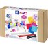 FIMO SOFT Modelliermasse-Set , Basic XXL, , 46-teilig