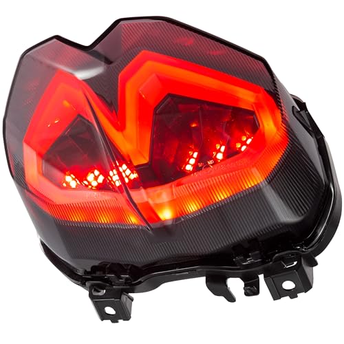 HS-Motorradteile LED Rücklicht kompatibel mit Yamaha MT-09 / MT-10 / SP