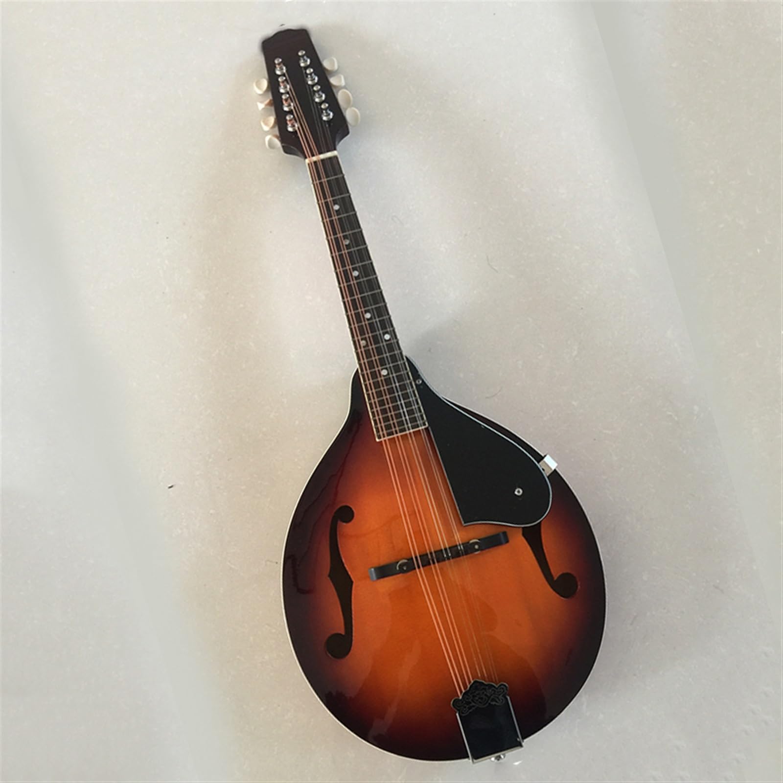 Mandoline Instrument Mandoline Cutaway F-Typ 8-Draht Gitarre Mandoline Achtsaitiges Instrument Professionelle(Roundedred B)