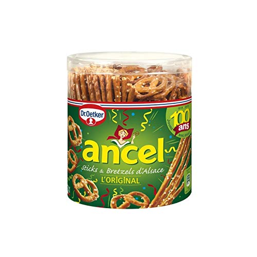 Ancel - Verschiedene Sticks und Brezeln D'Alsace 300G - Lot De 4 - Preis pro Los - Schnelle Lieferung